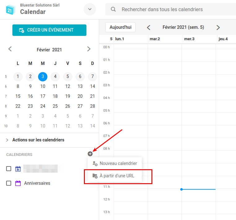 Sélectionner À partir d'une URL